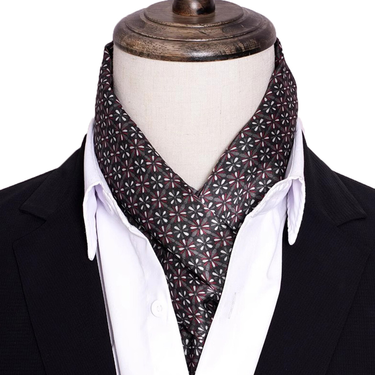Men Accessories Sale - ผ้าพันคอไหมลายทางผู้ชายรุ่นใหม่ ขายดี ผ้าพันคอคุณภาพพรีเมียมสำหรับเสื้อเชิ้ต ใช้เป็นเครื่องประดับแฟชั่น ปี 2026
