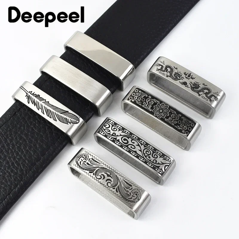 Men'S Accessories For Jeans - Deepeel 40 มม.ห่วงเข็มขัดแปรงโลหะสแตนเลสสตีล 3.7-3.9 ซม.เข็มขัด DIY