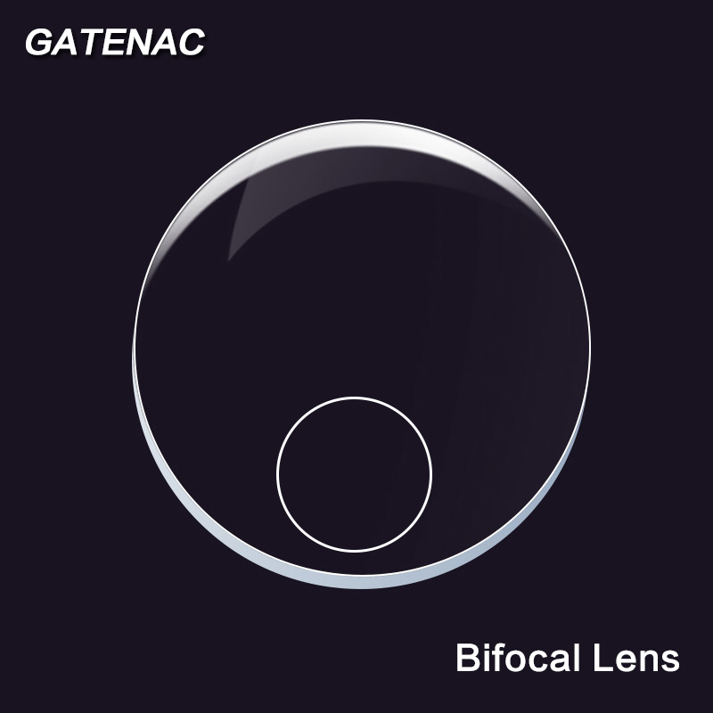 Men Accessories Look - เลนส์ bifocal โดมมองไกลใกล้เลนส์เรซินแสงสีฟ้าป้องกันแสง