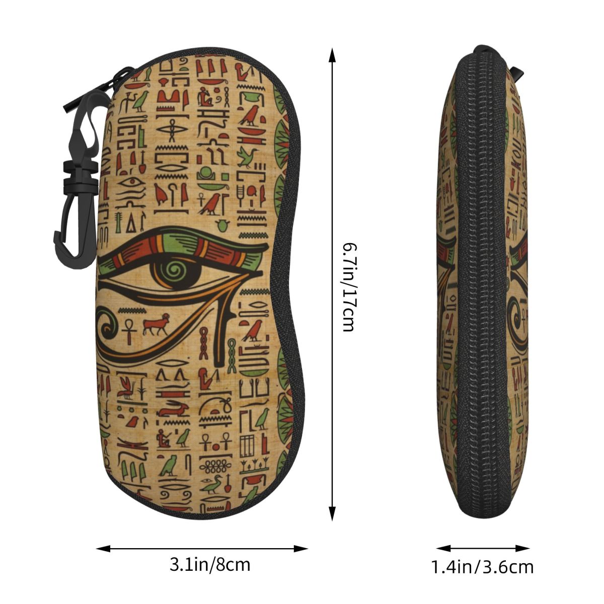กล่องใส่แว่นตาแบบกำหนดเองลายตา - Men Accessories Egypt บทวิจารณ์และราคา