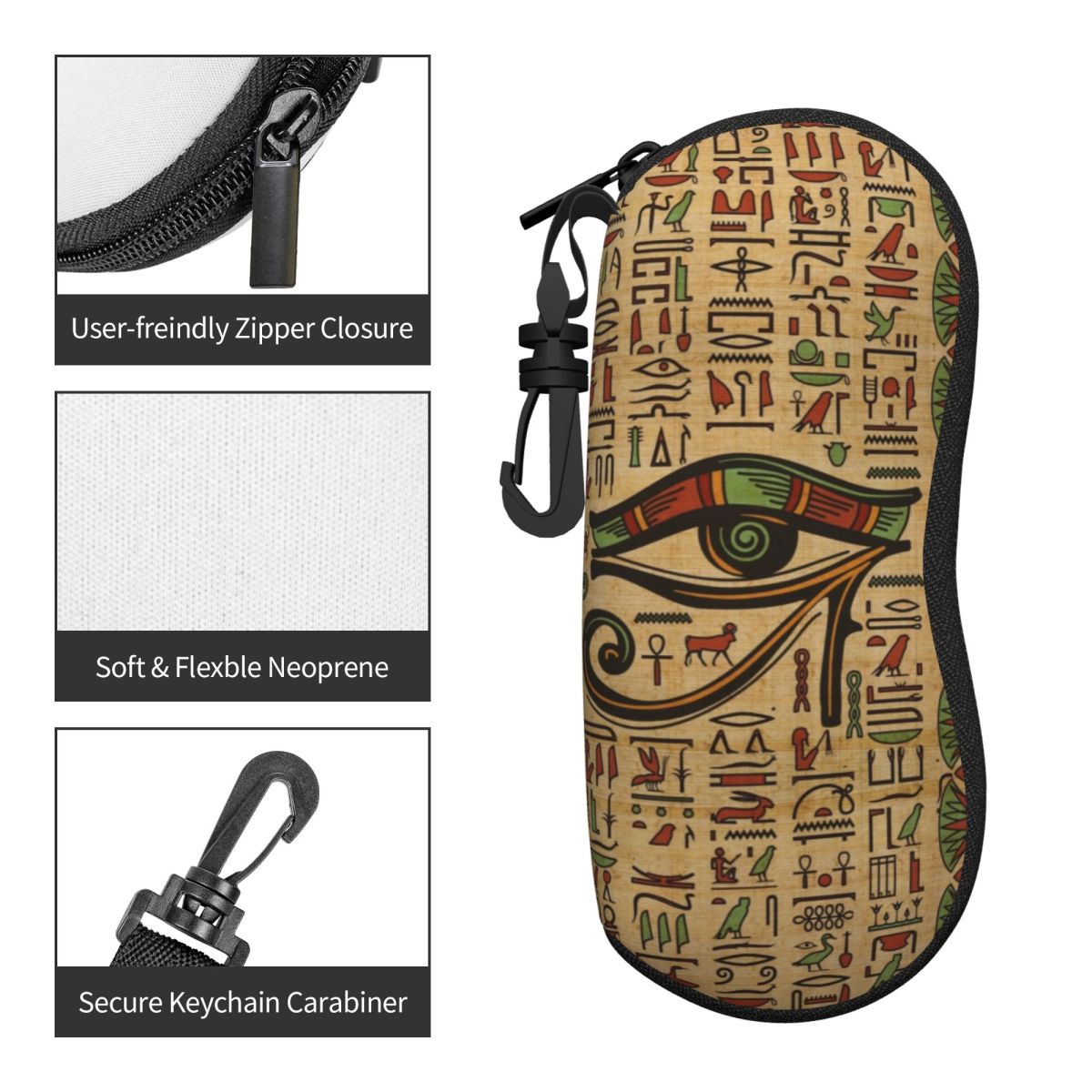 กล่องใส่แว่นตาแบบกำหนดเองลายตา - Men Accessories Egypt บทวิจารณ์และราคา