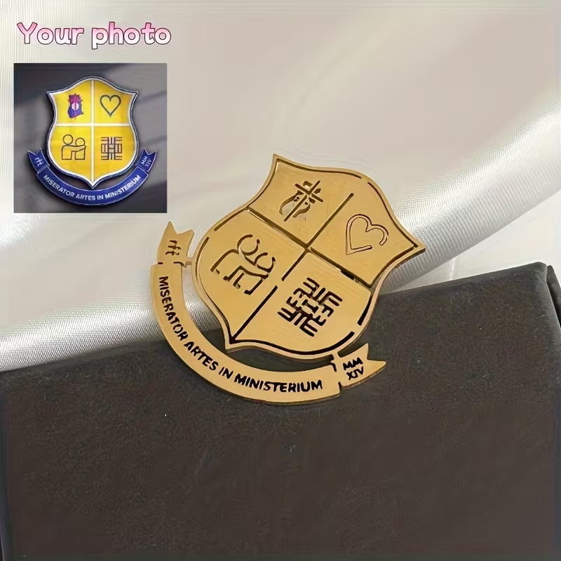 เข็มกลัดโลโก้แบบกำหนดเอง ดีไซน - Men Accessories Logo บทวิจารณ์และราคา