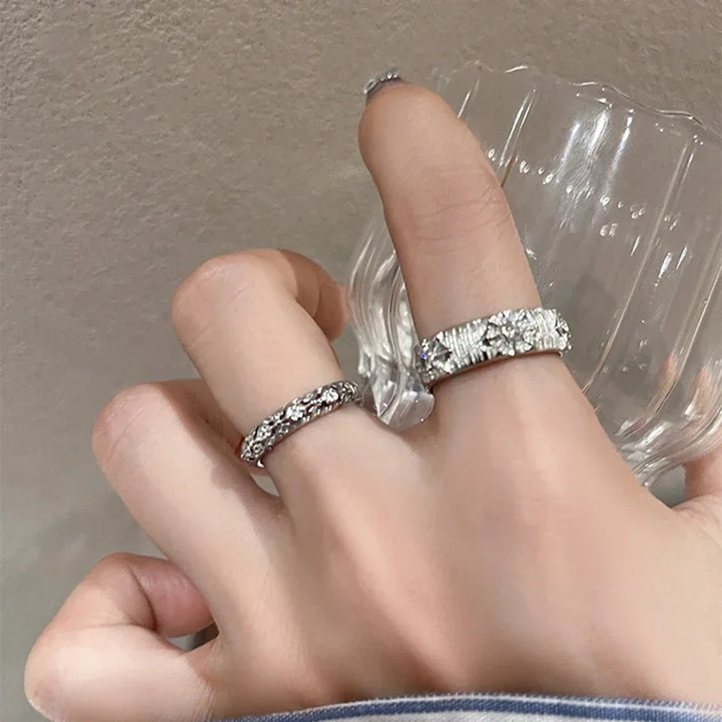 แหวนโลหะเงาสำหรับผู้ชายผู้หญิง - Men Accessories Drawing บทวิจารณ์และราคา