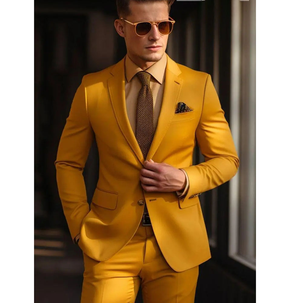 ชุดสูทผู้ชาย 2 ชิ้น สไตล์ลำลอง - Men Accessories Elegant บทวิจารณ์และราคา