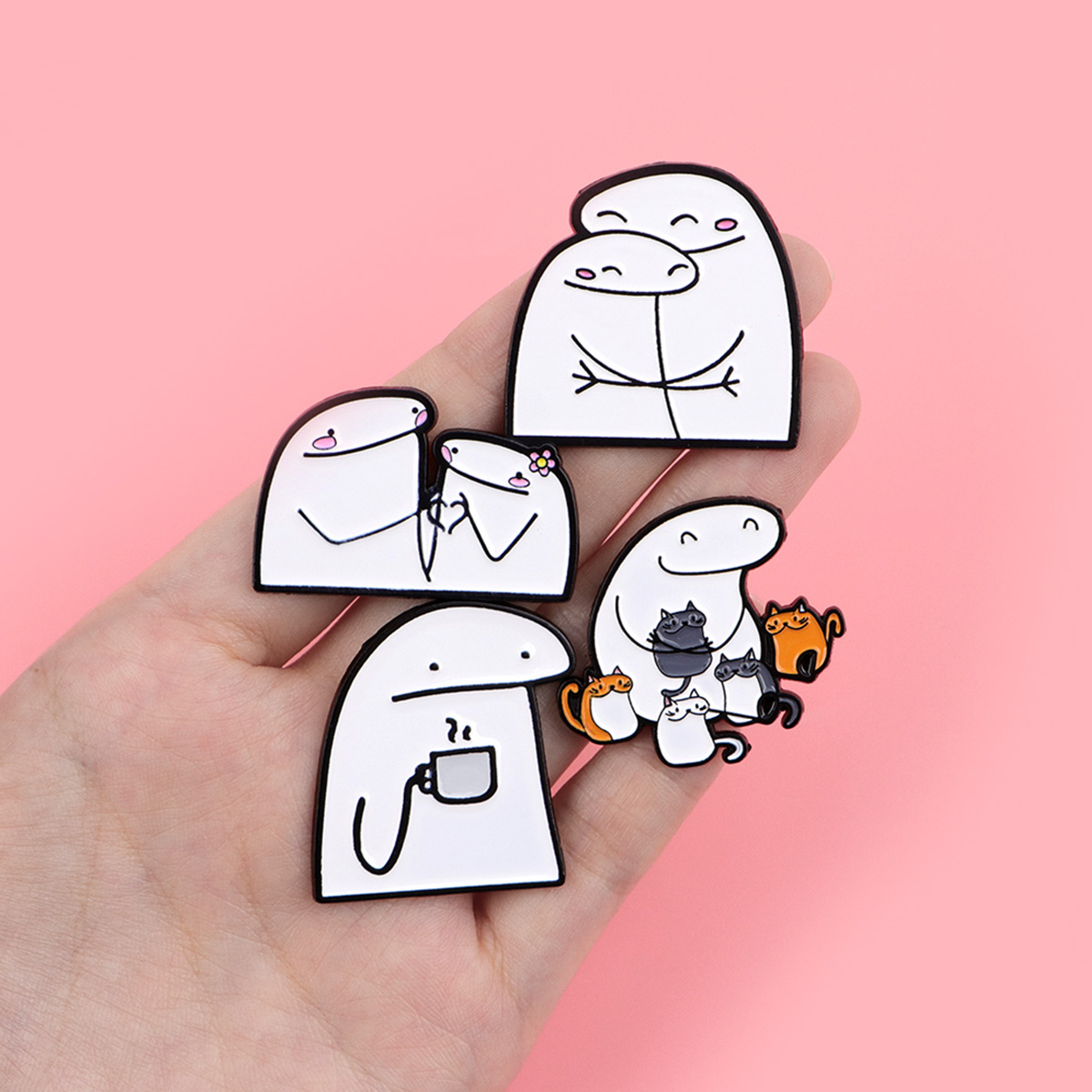 เข็มกลัดรูปการ์ตูนติดกระเป๋าเป - Men Accessories Drawing บทวิจารณ์และราคา