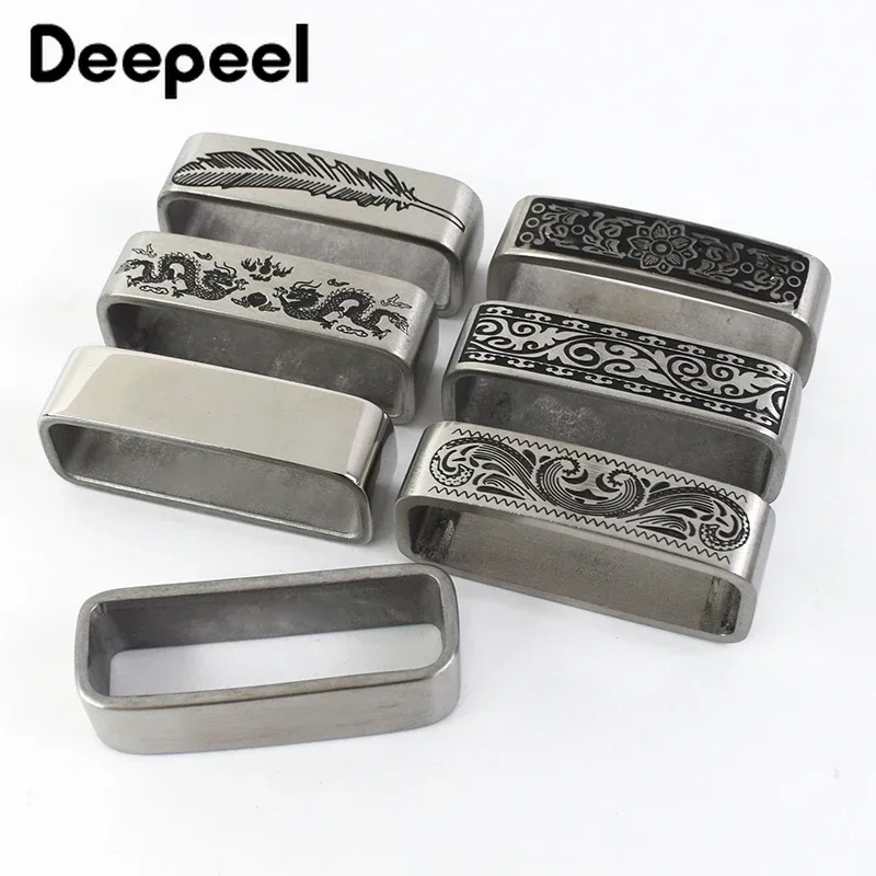 Deepeel 40 มม.ห่วงเข็มขัดแปรงโ - Men'S Accessories For Jeans บทวิจารณ์และราคา