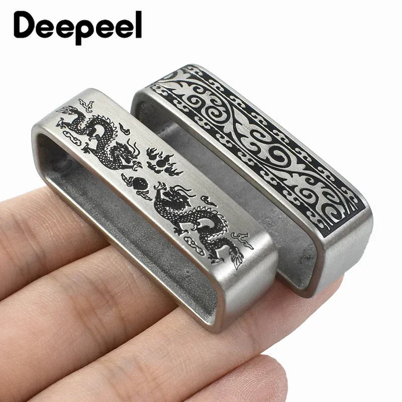 Deepeel 40 มม.ห่วงเข็มขัดแปรงโ - Men'S Accessories For Jeans บทวิจารณ์และราคา