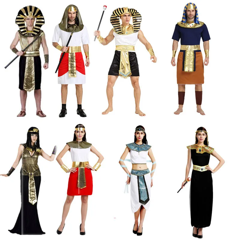ชุดแฟนซีฟาโรห์อียิปต์โบราณสำหร - Men Accessories Egypt บทวิจารณ์และราคา