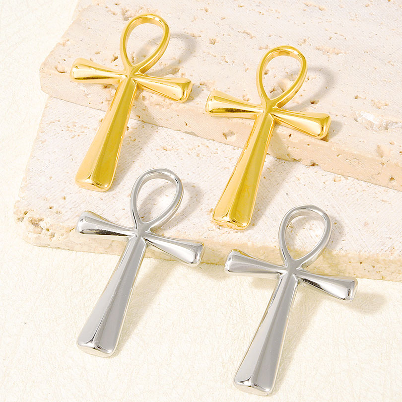 10pcs คุณภาพสูงสแตนเลสสตีลจี้โ - Men Accessories Egypt บทวิจารณ์และราคา
