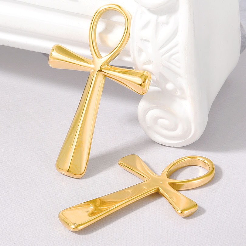 10pcs คุณภาพสูงสแตนเลสสตีลจี้โ - Men Accessories Egypt บทวิจารณ์และราคา