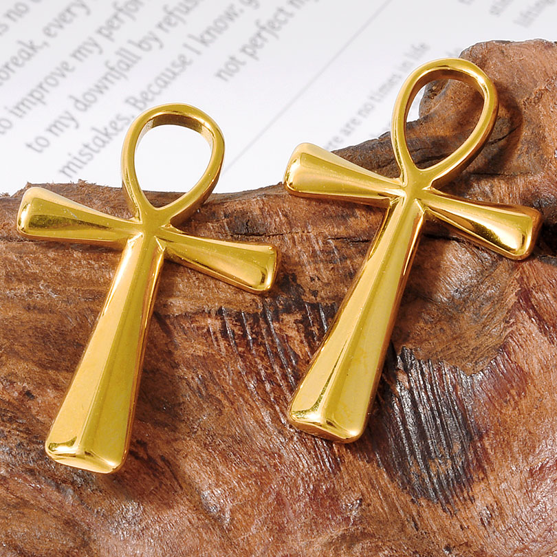 10pcs คุณภาพสูงสแตนเลสสตีลจี้โ - Men Accessories Egypt บทวิจารณ์และราคา