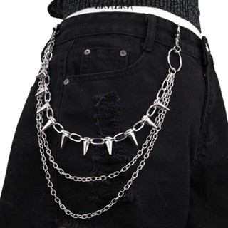 โซ่คาดเอวสไตล์ฮิปฮอป พังก์ร็อก - Men'S Accessories For Jeans บทวิจารณ์และราคา