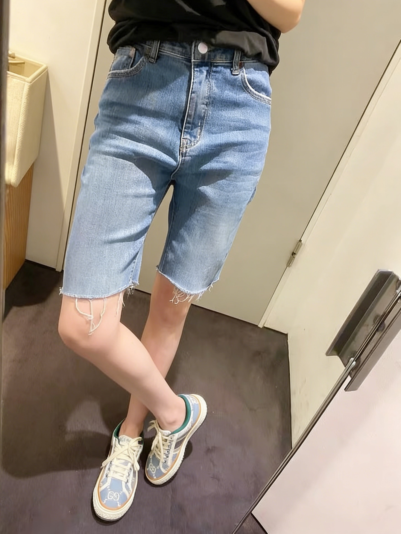 กางเกงยีนส์ฮาราจูกุผู้ชาย สีน้ - Men'S Accessories For Jeans บทวิจารณ์และราคา