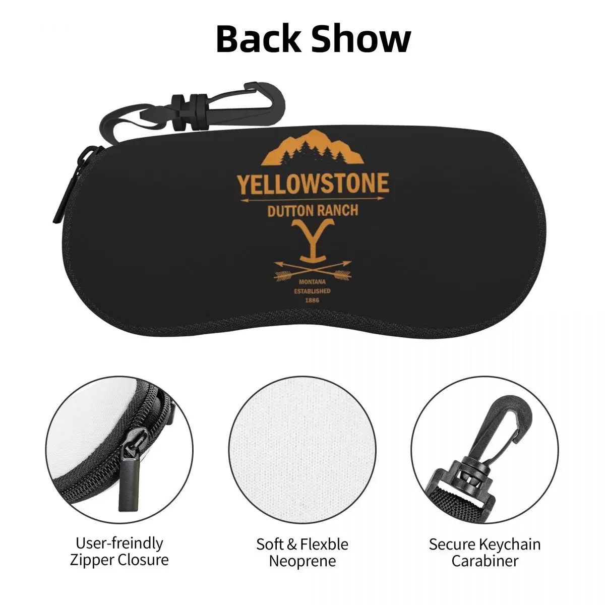 กล่องใส่แว่นตา Yellowstone Dut - Men'S Yellowstone Accessories บทวิจารณ์และราคา