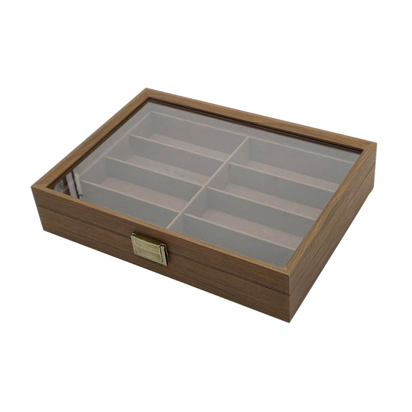 กล่องเก็บแว่นกันแดดไม้ 8 ช่อง  - Men Accessories Drawing บทวิจารณ์และราคา