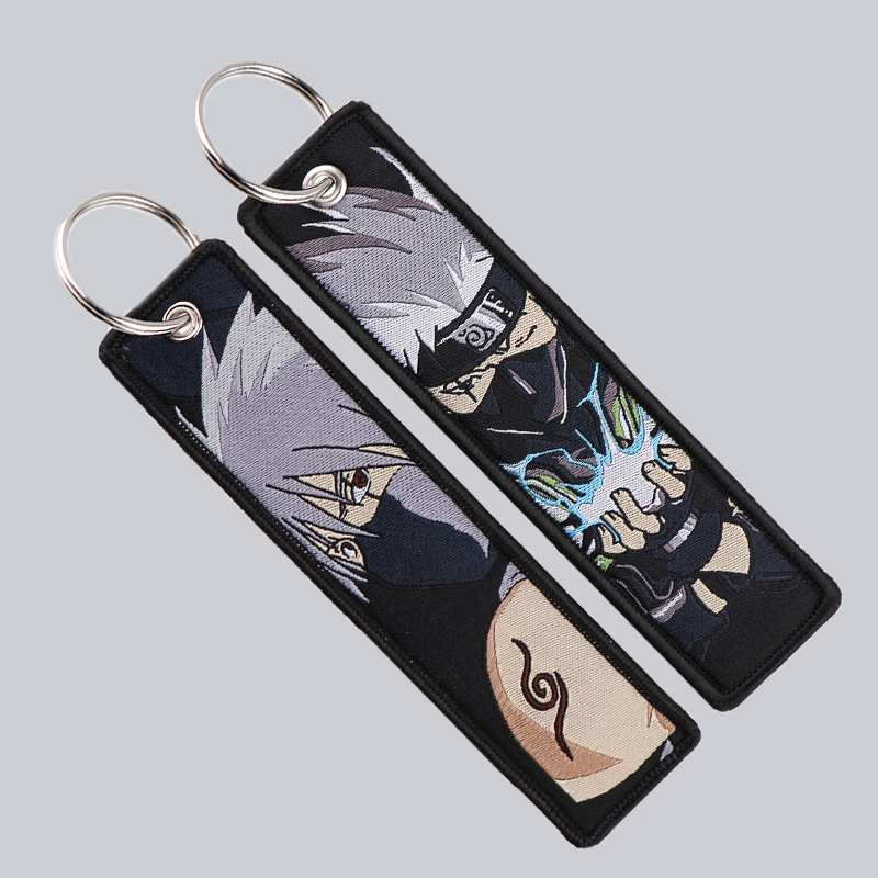 อะนิเมะนารูโตะปักลายพวงกุญแจ ค - Men Accessories Sale บทวิจารณ์และราคา