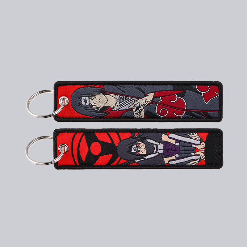อะนิเมะนารูโตะปักลายพวงกุญแจ ค - Men Accessories Sale บทวิจารณ์และราคา