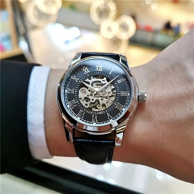 นาฬิกาจักรกลอัตโนมัติสำหรับผู้ - Men Accessories Elegant บทวิจารณ์และราคา