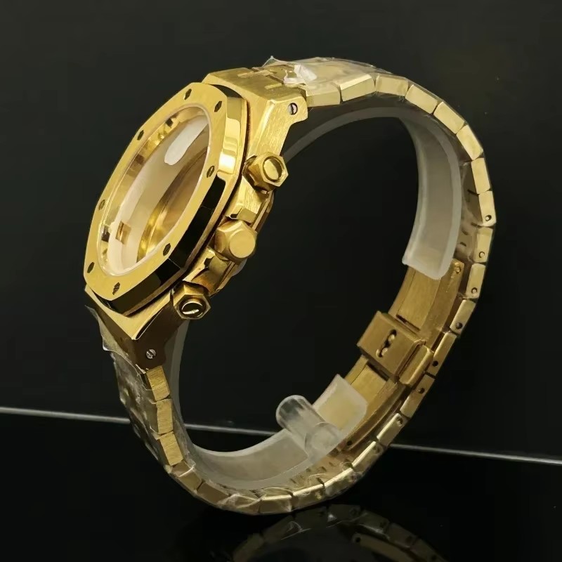 41 มม.Rose Gold สีดํานาฬิกาผู้ - Men Accessories Logo บทวิจารณ์และราคา